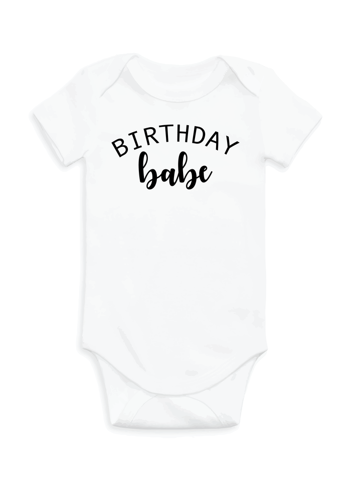 birthday babe Baby Onesie