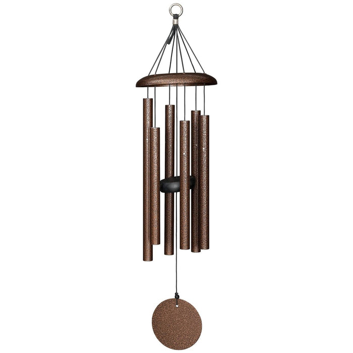 Corinthian Bells 27" Windchime in Copper Vein Wind River Chimes Home & Garden