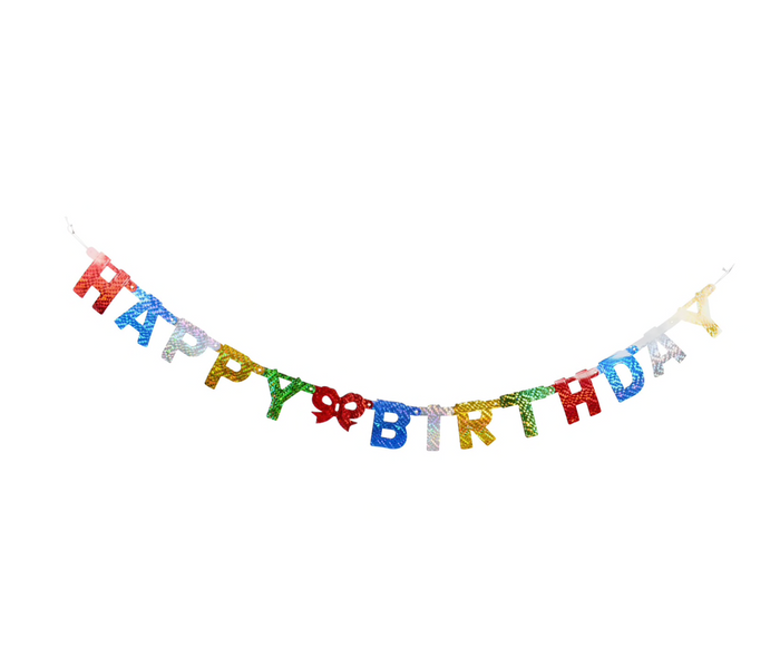 "Happy Birthday" Banner