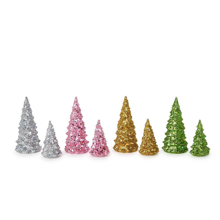 Mini Glitter LED Trees Two’s Company Nativity