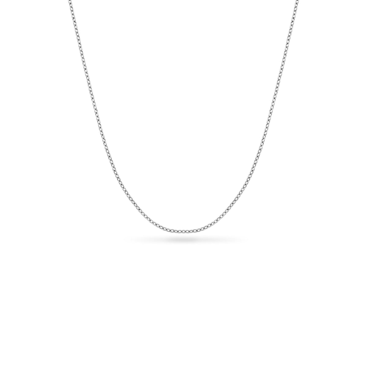 Mother of Pearl Cushion Necklace (Silver)