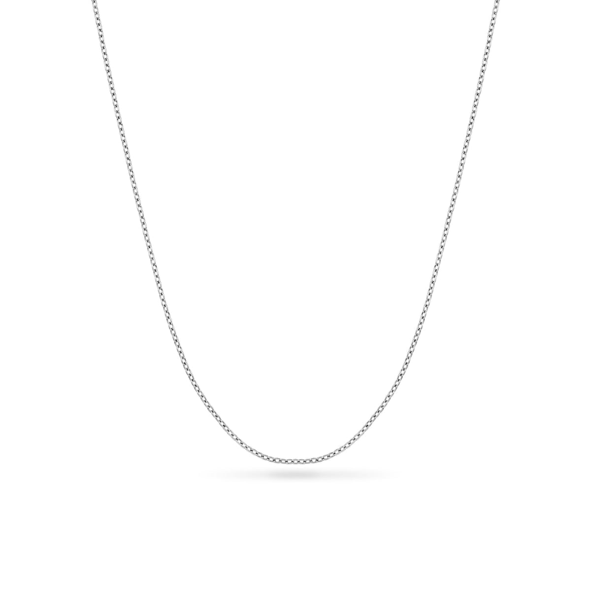 Fingerprint Written In The Stars Tag Necklace (Silver)