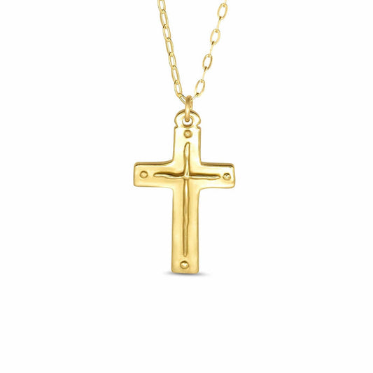 22" - Cross / Titus 3:4-5 (Original Pendant Necklace) Madison Sterling