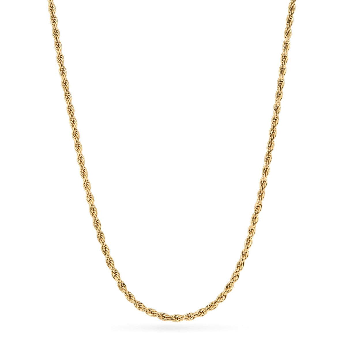 Floating Charm Heart Locket Necklace (Gold)
