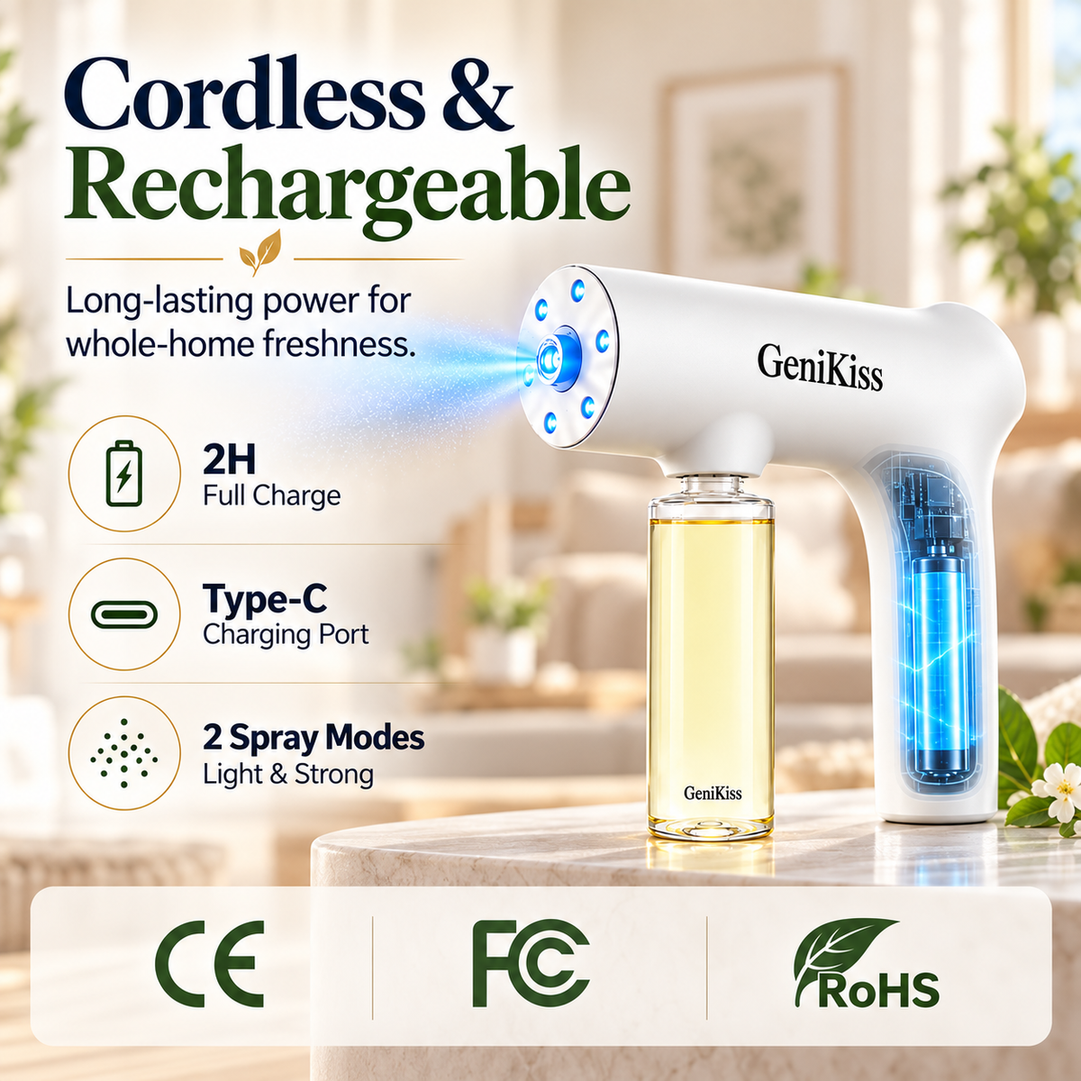 Blue Light Probiotic Deodorizer