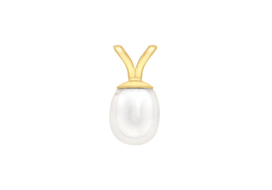 9K Yellow Gold Cult Freshwater Pearl Pendant