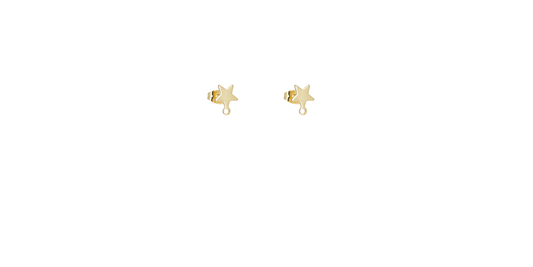 Star Studs (Gold Plated)