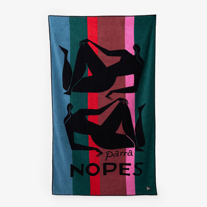 By Parra Nopes und Nopes Beach Towel