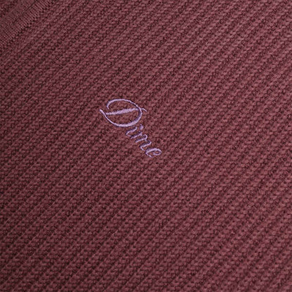 Dime Double Zip Knit