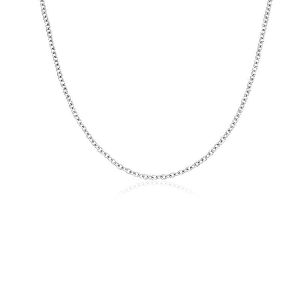 Fine Chain Necklace (Silver)