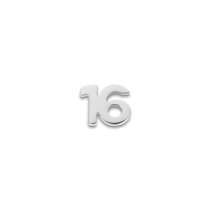 Made Mine Charms - Celebration Number Charms (Silver)