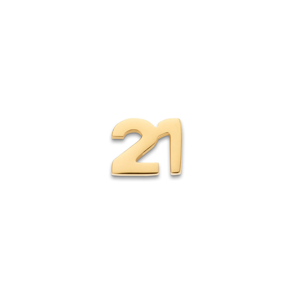 Made Mine Charms - Celebration Number Charms (Gold)
