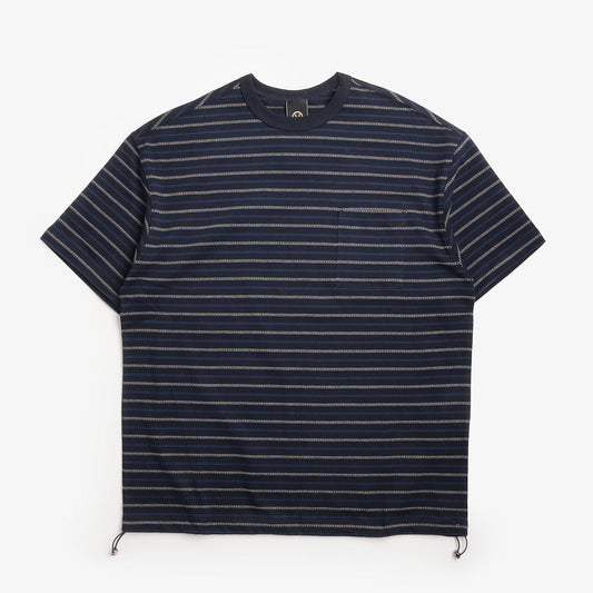 FrizmWORKS Jacquard Stripe Half Tee