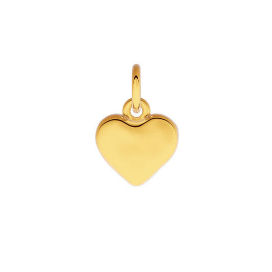 Made Mine Fine Charm - Molten Heart (Gold)