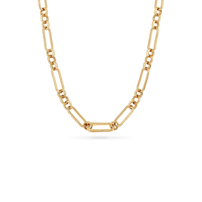 Floating Charm Heart Locket Necklace (Gold)