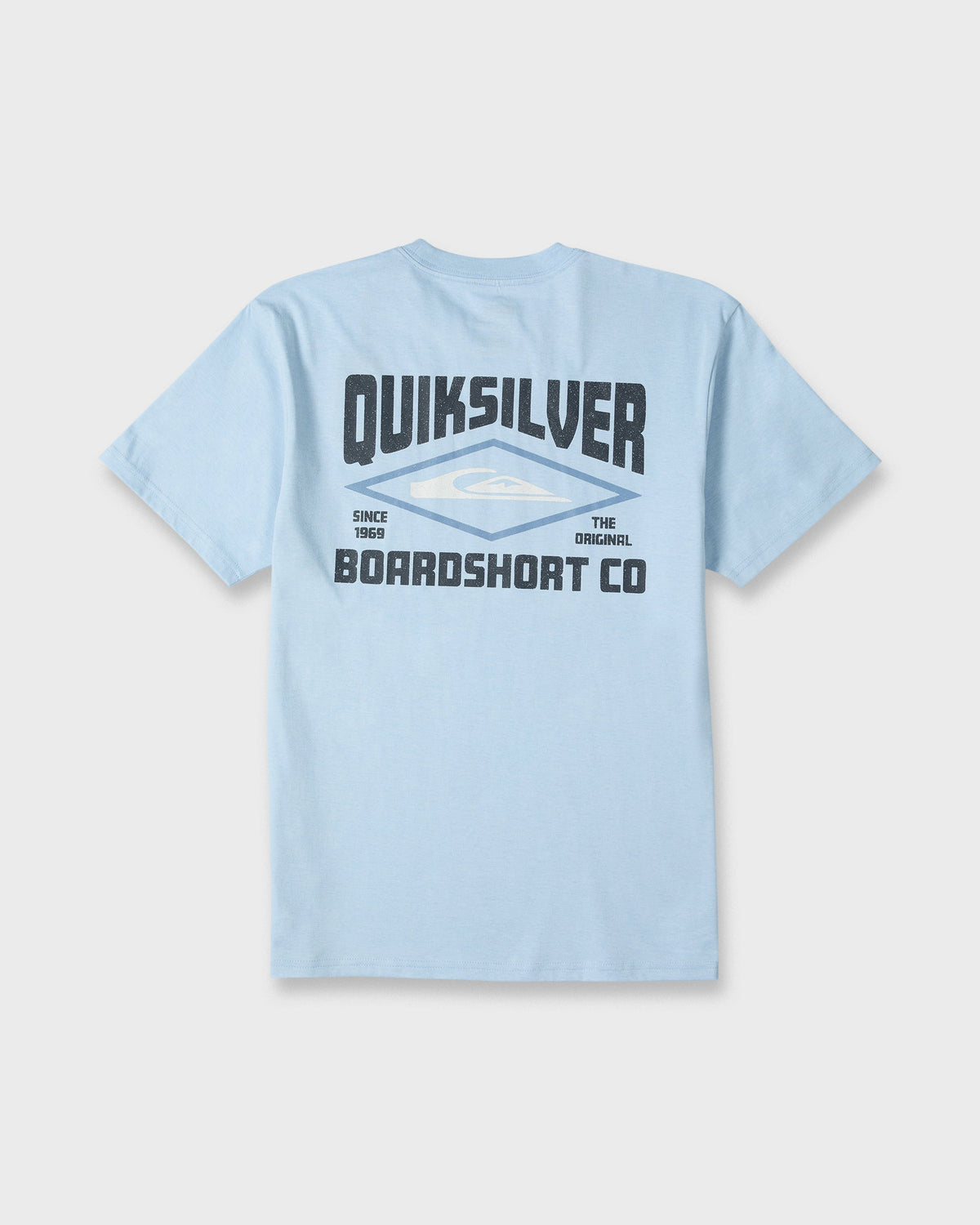 Stay Diamond Classic Short Sleeve Knit T-Shirt - Skyway Heather