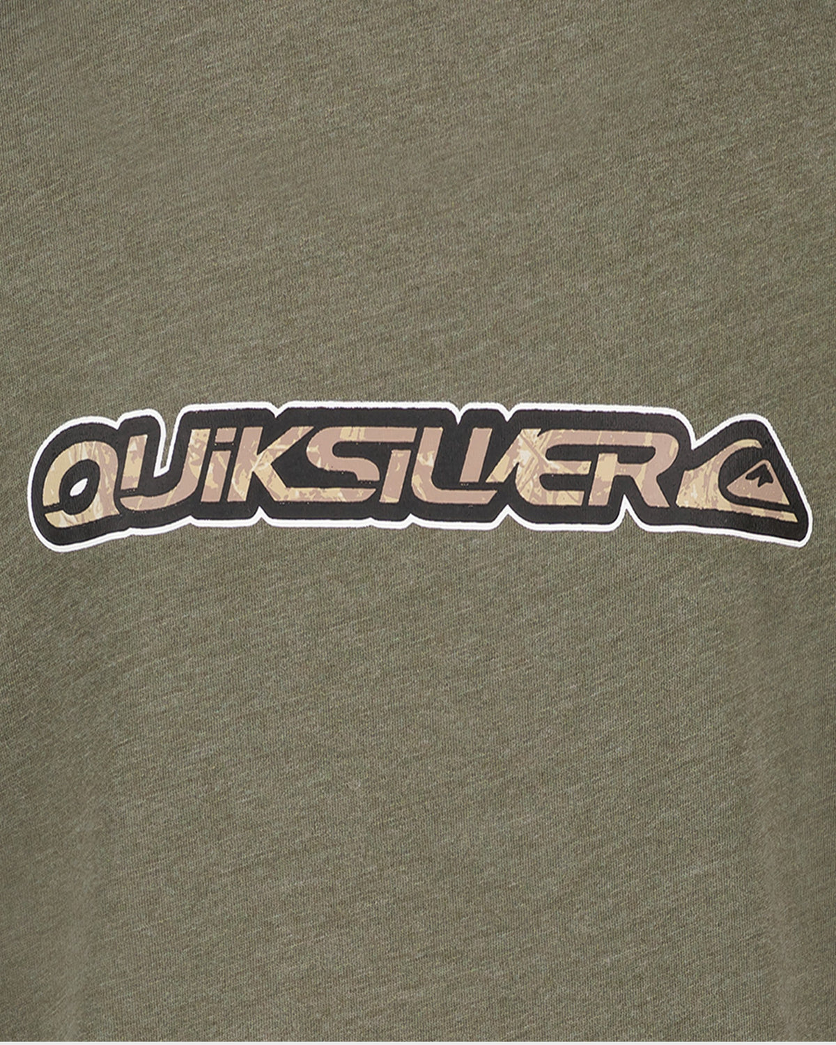 Boys Camo Wordmark Short Sleeve T-Shirt