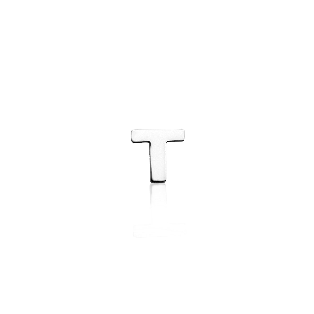 Made Mine Mini Letter Sphere Chain Necklace (Silver)