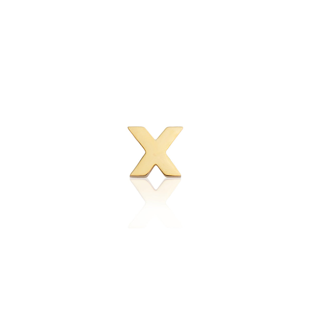 Mini Letter & Heart Birthstone Layered Necklace Set (Gold)