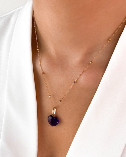 Birthstone Pendant (Rose Gold)