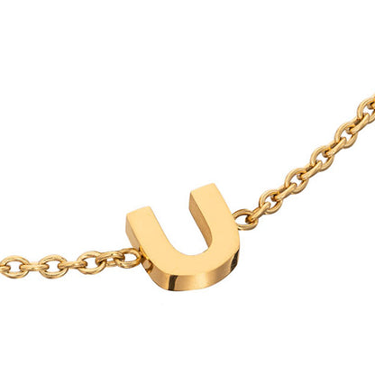 Initial Bracelet (Gold)