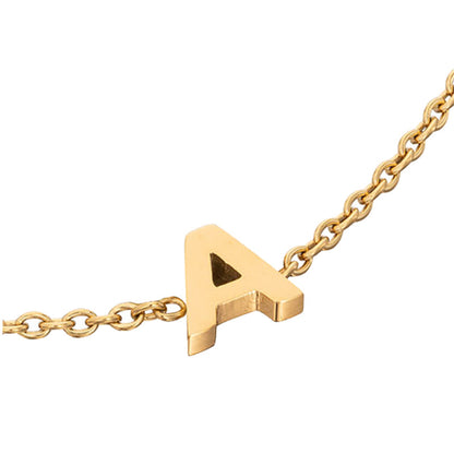 Initial Bracelet (Gold)