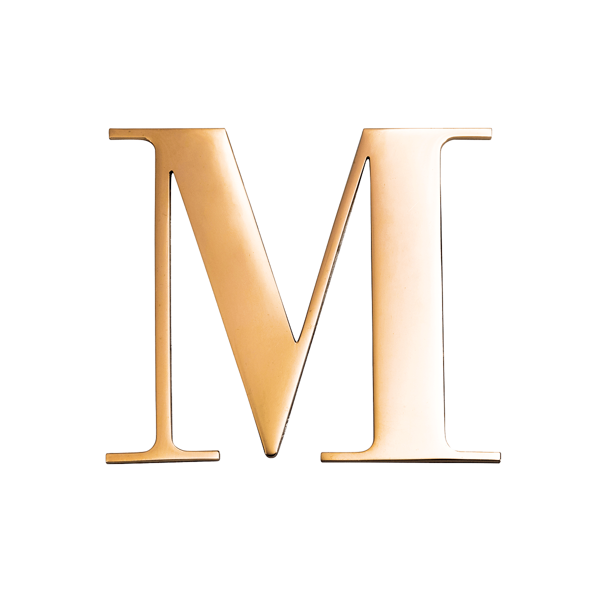 Metal Letter Pins (Gold)