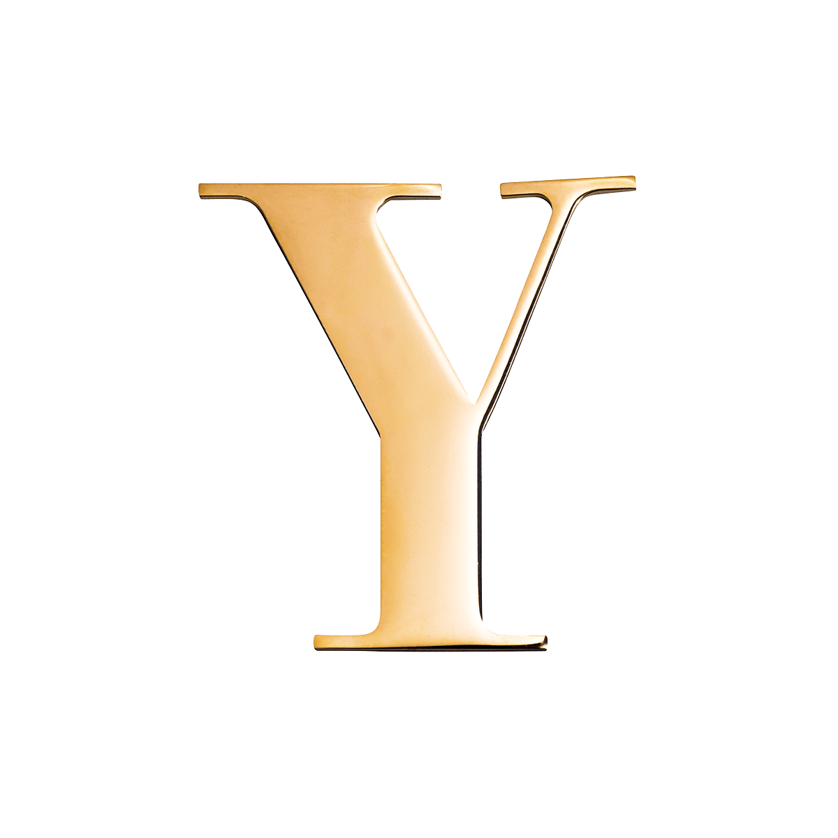 Custom Figaro Icon - Initial (Gold)