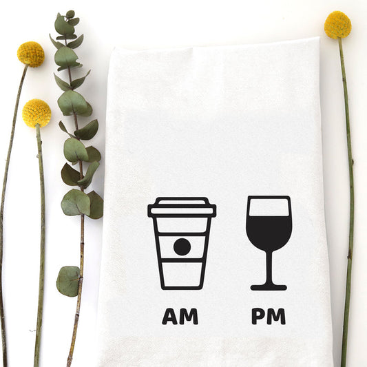 AM / PM - TEA TOWEL