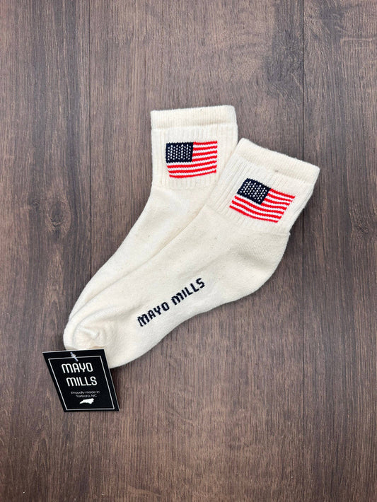 American Flag: Natural Cotton / S Mayo Mills