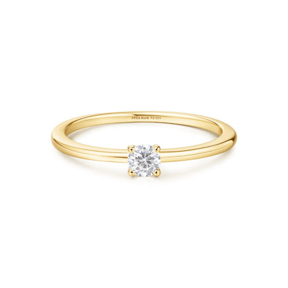Ania Haie Gold Classic Slim Stacking Ring