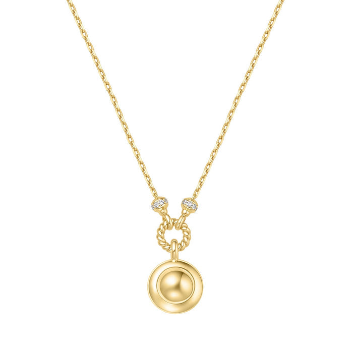 Ania Haie Gold Malachite Reversible Vacation Necklace