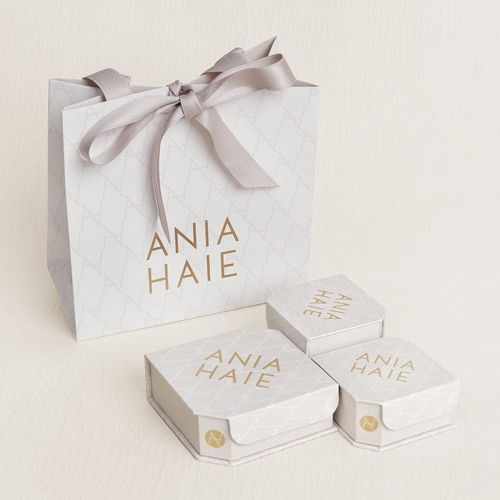 Ania Haie Silver Pave Pendant Necklace