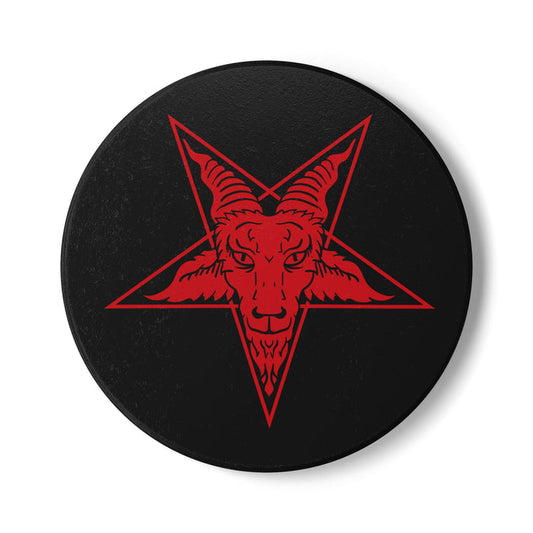 Baphomet Ceramic Coaster