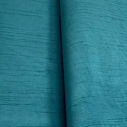 BENSON - TEXTURED MICROFIBER PLAIN VELVET UPHOLSTERY FABRIC BY THE YARD
