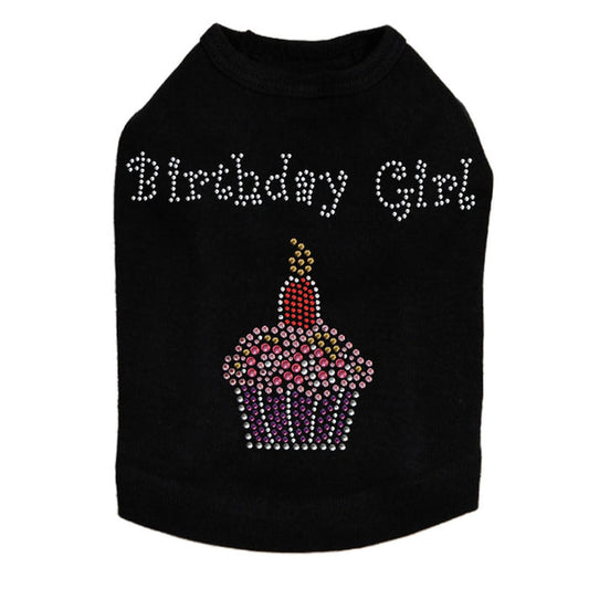 Birthday Girl - Dog Tank - Choose Color