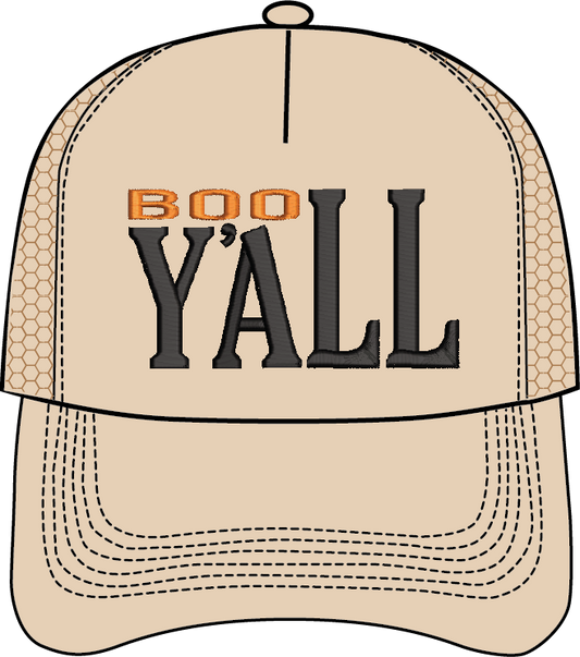 BOO Y'ALL - HAT