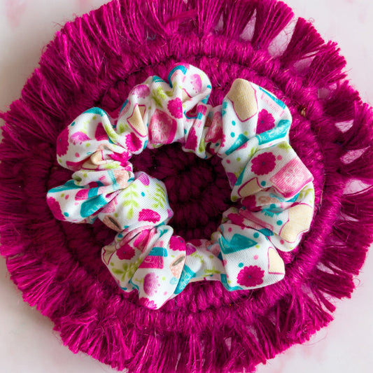 Bookish Florals Scrunchie