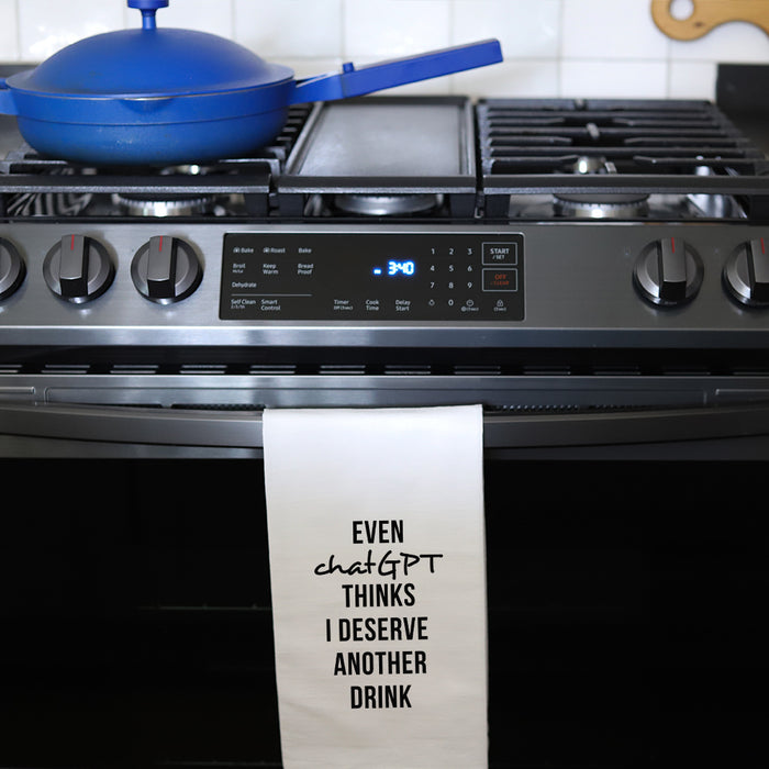 CHATGPT DRINK - TEA TOWEL