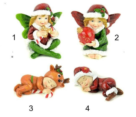 Choice of Christmas Fairy or Holiday Sleeping Baby