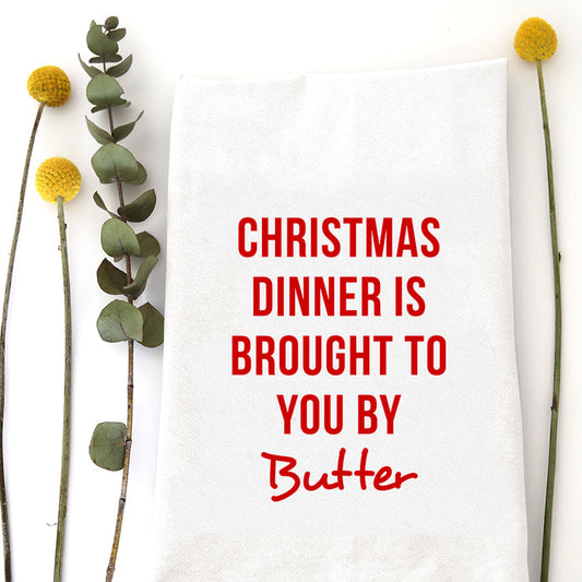 CHRISTMAS DINNER - TEA TOWEL