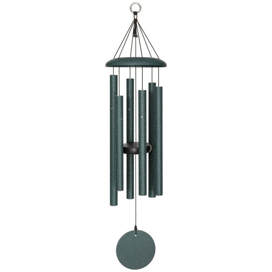 Corinthian Bells 30" Windchime in Green Wind River Chimes Home & Garden