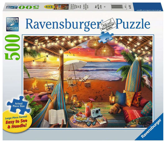Cozy Cabana - 500 Piece Large Format Puzzle