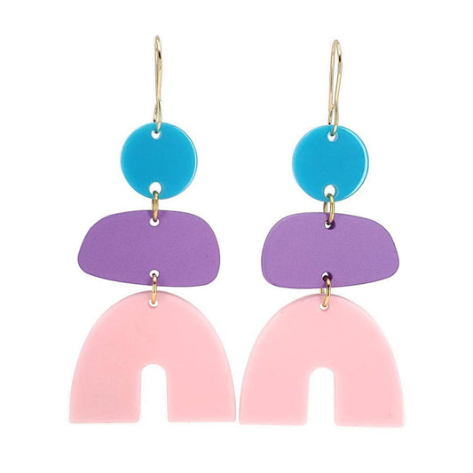 Earrings - Chubby Arch (Blush Pop) by Chubby Bunny