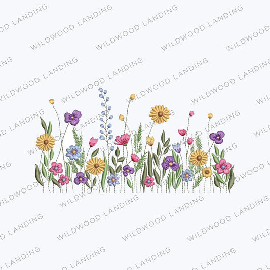 EMB-9162: FLOWER GARDEN - OTHER