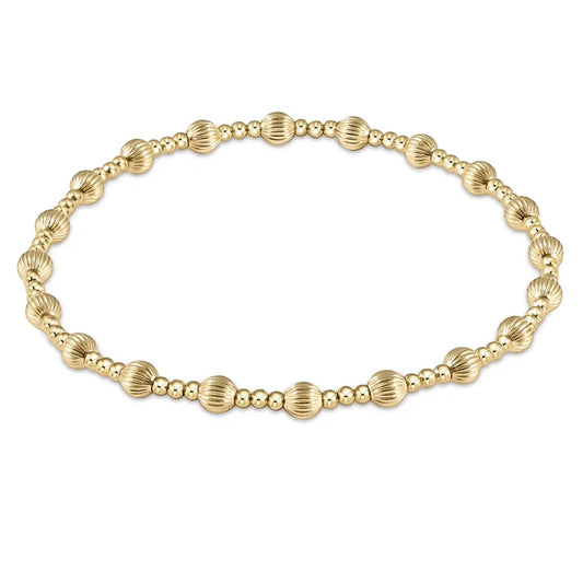 Extends Dignity Sincerity Gold 4mm Bracelet enewton design, LLC