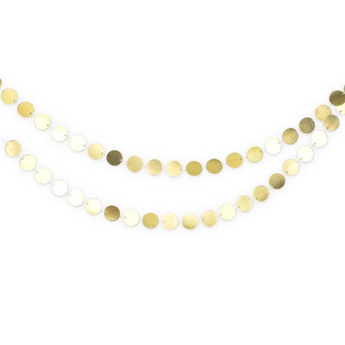 Gold Circle Garland