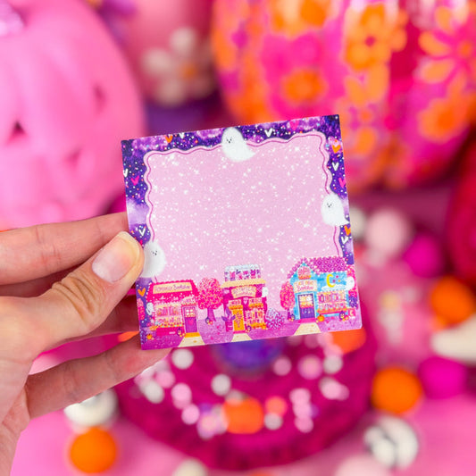 Halloween at Bookshop Avenue® Sticky Notes