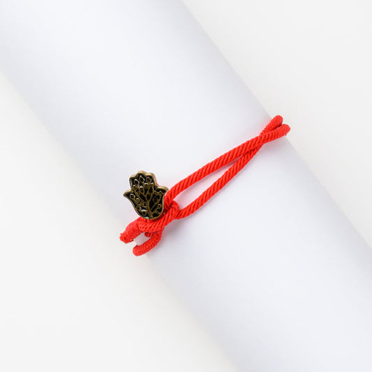 Hamsa Cord Bracelet