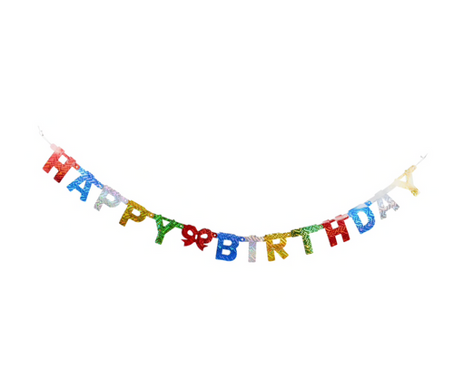 "Happy Birthday" Banner